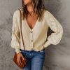 Women's Autumn Loose Single-Breasted Cardigan Knitted Sweater Coat sweaters for women