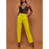 OL high waist harem pants with belt Women summer casual pants Elegant office ladies workwear pants female pantalon mujer - Takalr