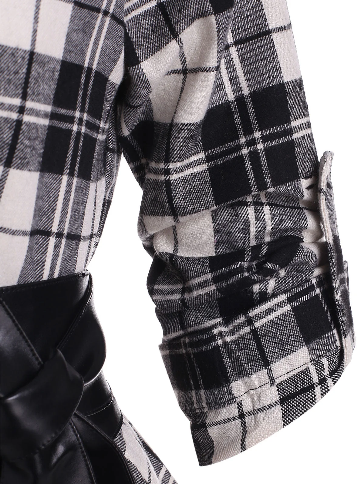 Handkerchief Dress Fashion Plaid Print Button Up Long Sleeve Shirt Dress Fall Clothes for Women Casual Short Dresses - Image 24