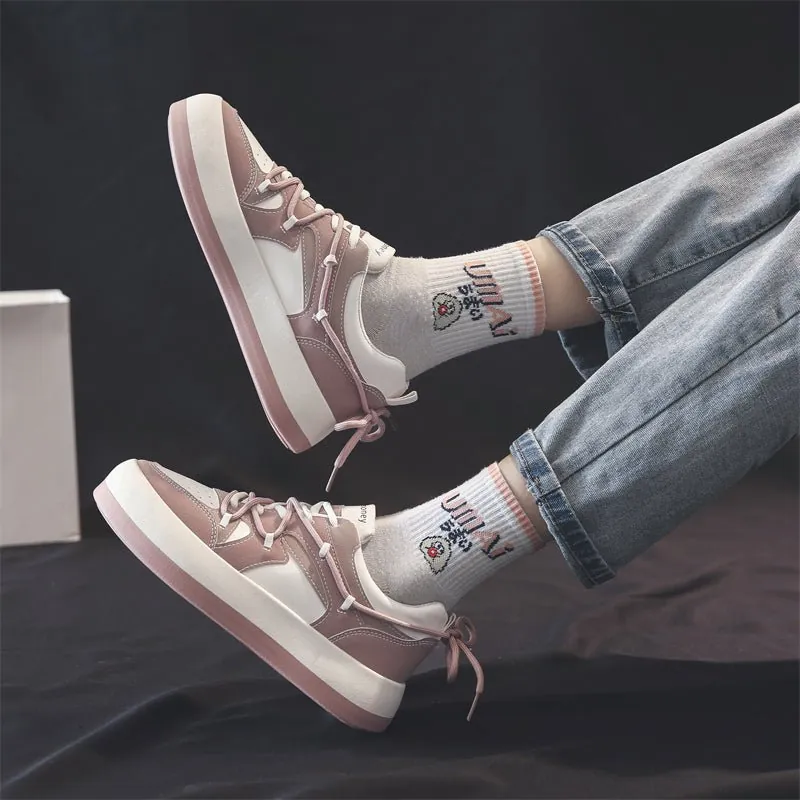 Women's Shoes Fashion Korean Style New Platform Women Sneakers Breathable Female Casual Shoes Non-slip Sneakers For Women - Image 6