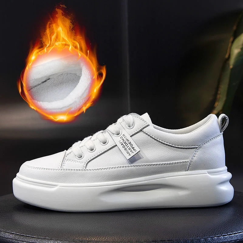 Shoes Women New Tennis Shoes Fashion Genuine Leather Platform Mesh Winter Warm Sneakers For Women White Sneakers Sport Shoe - Image 13