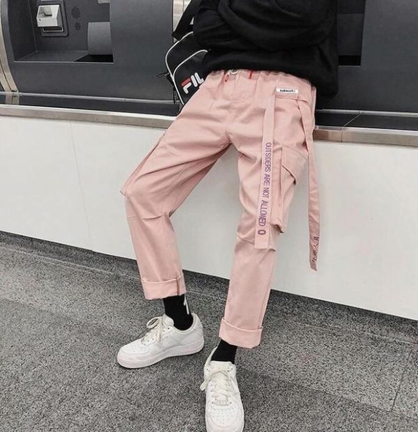 Spring Women Trousers Loosen Long Pants High Waist Pants For Women Harajuku Big Size Unisex Hip Hop Punk Pants Streetwear - Takalr