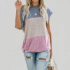 Summer Tees Plus Size Xl-4xl Short Sleeve T Shirt  Patchwork Tshirt Women Tops Casual Tshirt Women Casual Tops - Takalr