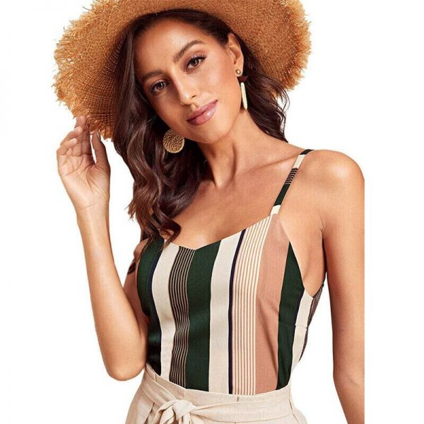 The Best Women Sexy Vest Sleeveless Loose Camisole Summer Ladies Casual V-Neck Tank Tops Beach Blouse Shirts Women Clothing Online - Takalr