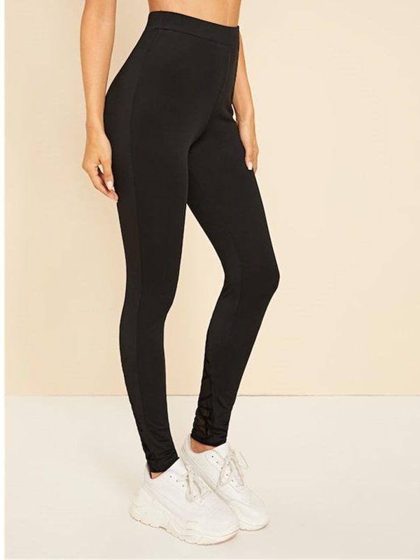 The Best Women Skinny Leggings Lady High Waist Stretch Long Pencil Pants Slacks Female Slim Jegging Trousers Sportswear 2019 Online - Takalr