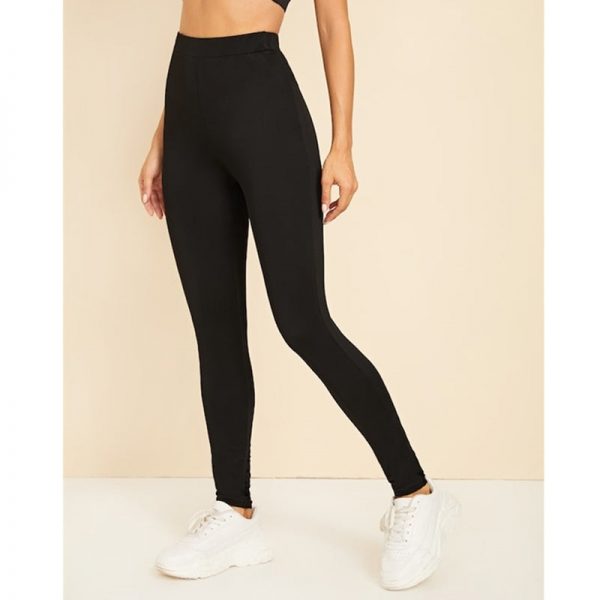 The Best Women Skinny Leggings Lady High Waist Stretch Long Pencil Pants Slacks Female Slim Jegging Trousers Sportswear 2019 Online - Takalr