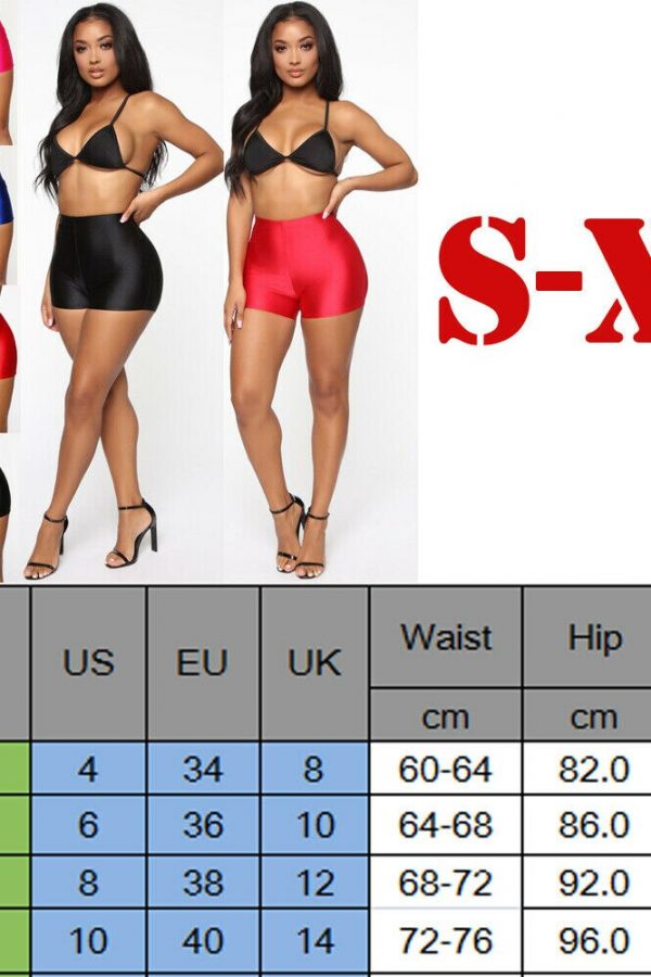 The Best Women Sport Gym Shorts Fitness Soft Stretch Leggings Beach Sports Jogging Casual Summer Skinny Shorts Newly Online - Takalr