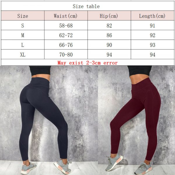 The Best Women Sports Pant Fitness Leggings Running Gym Sport High Waist Jogging Pants Women Workout Stretch Trousers Online - Takalr