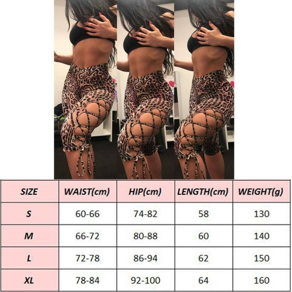 The Best Women Sports Scrunch Running Gym High Waist Fitness Leggings Push Up Trousers Workout Beach Casual Short Pants Online - Takalr