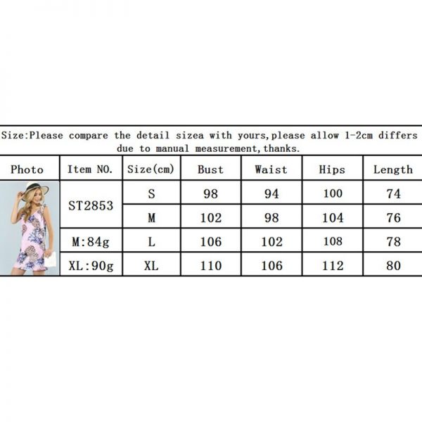 The Best Women Strappy V-neck Boho Floral Mini Dress Fashion Ladies Loose Summer Beach Casual Dress Sundress Holiday Online - Takalr