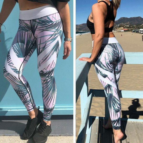 The Best Women Stretch Sports Running Gym Push Up Fitness Leggings Workout High Waist Long Skin Jogging Pants Trousers Online - Takalr