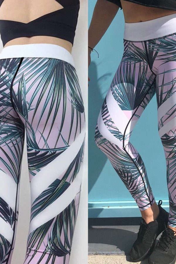 The Best Women Stretch Sports Running Gym Push Up Fitness Leggings Workout High Waist Long Skin Jogging Pants Trousers Online - Takalr