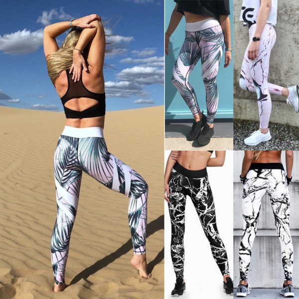 The Best Women Stretch Sports Running Gym Push Up Fitness Leggings Workout High Waist Long Skin Jogging Pants Trousers Online - Takalr