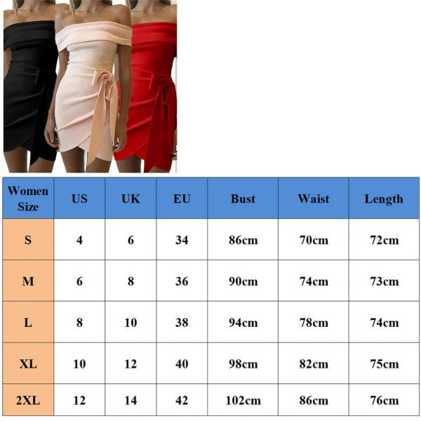 The Best Women Summer Off Shoulder Ruffle Frill Mini Dress Elegant Ladies Holiday Bodycon Irregular Mini Party Dress Online - Takalr