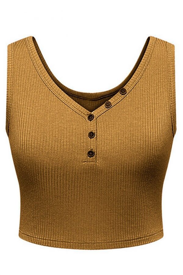 The Best Women Summer Solid Vest Crop Top Ladies Sleeveless Shirt Blouse Casual Stretch Blouse Tank Top Women Clothes Online - Takalr