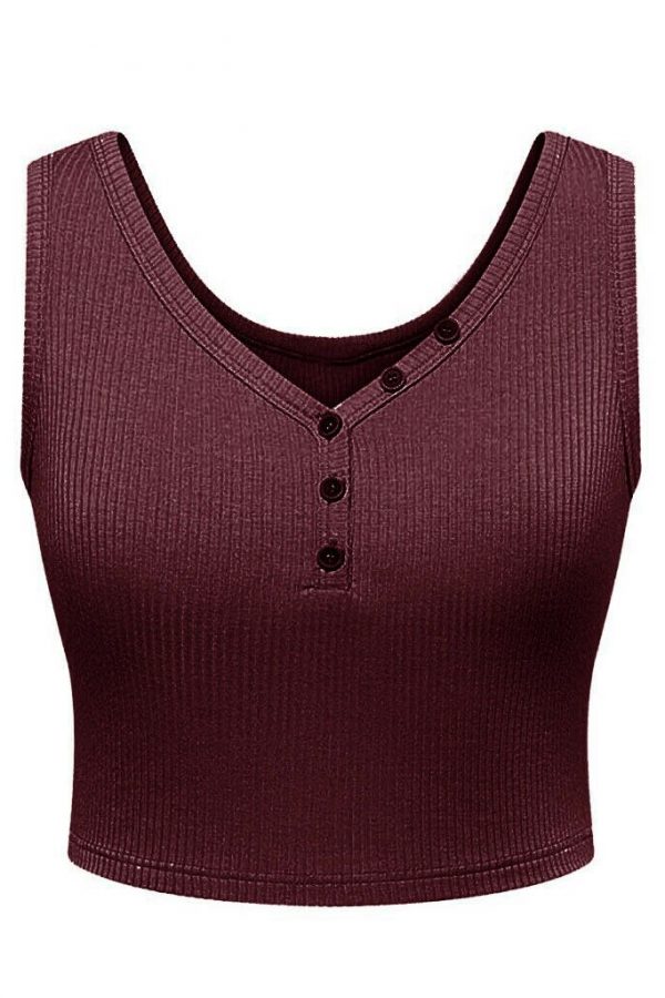 The Best Women Summer Solid Vest Crop Top Ladies Sleeveless Shirt Blouse Casual Stretch Blouse Tank Top Women Clothes Online - Takalr