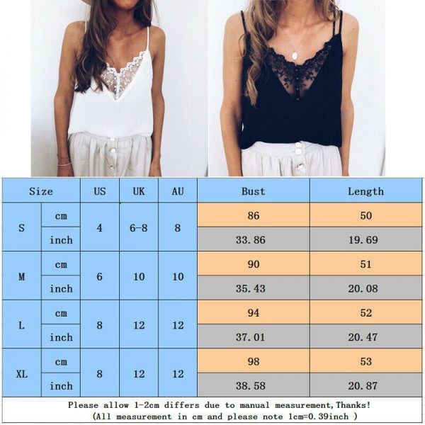 The Best Women Summer Tank Tops Lace Sexy Vest Fashion Camisole Ladies Sexy Sleeveless Casual Beach Holiday Crop Top Online - Takalr