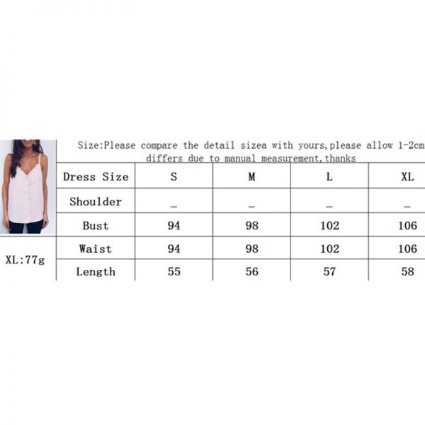 The Best Women Vest Chiffon Sleeveless Loose Camisole Ladies Strappy Casual Strappy V-Neck Cami Tank Tops Blouse Summer Clothes Online - Takalr