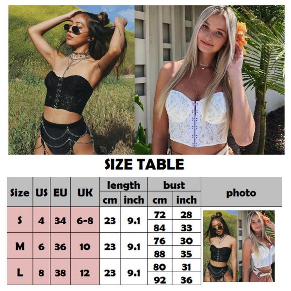 The Best Women's Fashion Summer Sleeveless Bustier Crop Top Vest Ladies Beach Holiday Casual Tank Tops Blouse Shirt Online - Takalr