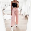 The Best Women's Ladies Solid Pleated High Elastic Waist Wide Leg Harem Trousers Casual Palazzo Loose Beach OL Pants Online - Takalr