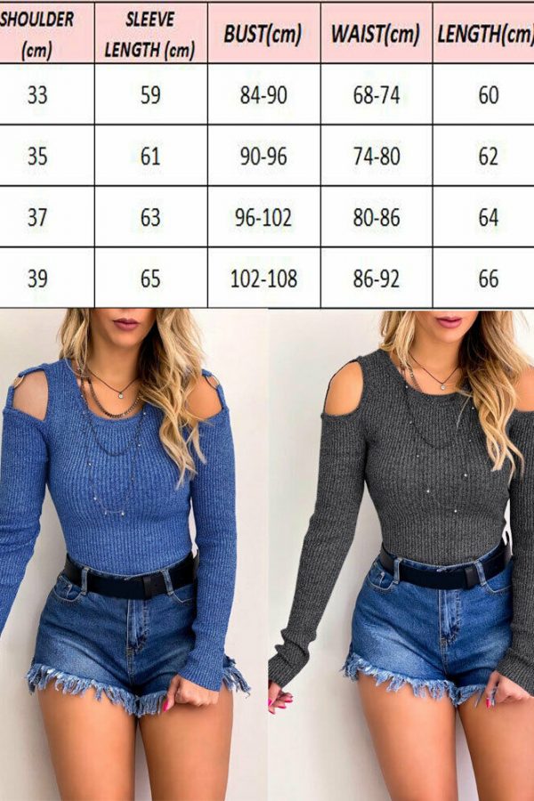 The Best Women's Long Sleeve Fleece Loose Winter Warm Sweater T shirt Casual Round Neck Jumper Pullover Slim Fit Tops Online - Takalr