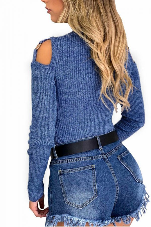 The Best Women's Long Sleeve Fleece Loose Winter Warm Sweater T shirt Casual Round Neck Jumper Pullover Slim Fit Tops Online - Takalr