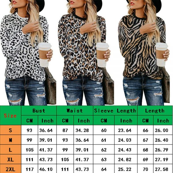 The Best Women's Long Sleeve Round Neck Pullover Tops T Shirt 2019 Autumn Ladies Casual Loose Shirt Outwear Streetwear Online - Takalr