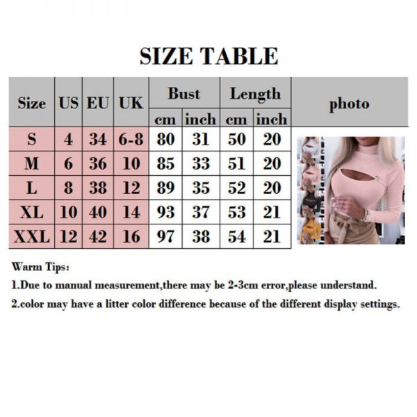 The Best Women's Long Sleeve Sexy Hollow Out Bodycon Slim Blouse Tee Spring Autumn Ladies High Neck Casual Pullover Tops Online - Takalr