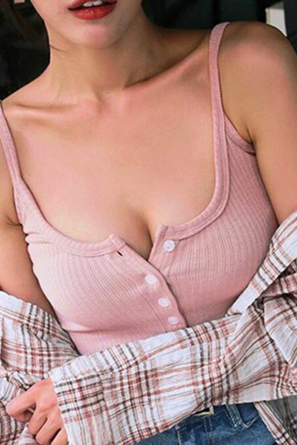 The Best Women's Sexy Tank Top Bustier Bra Vest Crop Top Summer Ladies Solid Casual Bralette Blouse Sleeveless Cami Online - Takalr