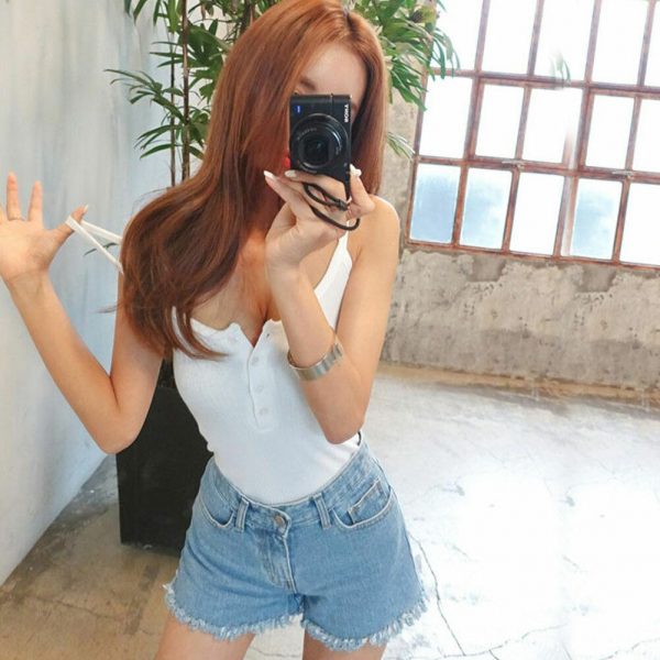 The Best Women's Sexy Tank Top Bustier Bra Vest Crop Top Summer Ladies Solid Casual Bralette Blouse Sleeveless Cami Online - Takalr