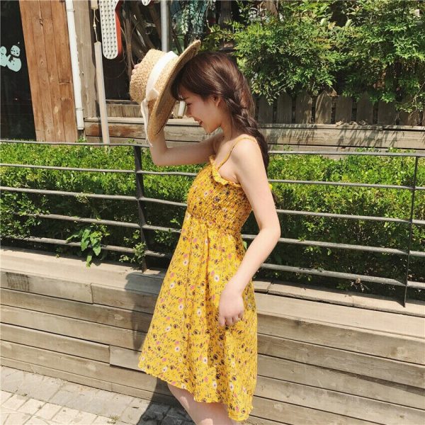 The Best Women's Summer Boho Floral Off Shoulder Mini Dress 2019 New Fashion Ladies Summer Holiday Casual Beach Party Short Sundress Online - Takalr