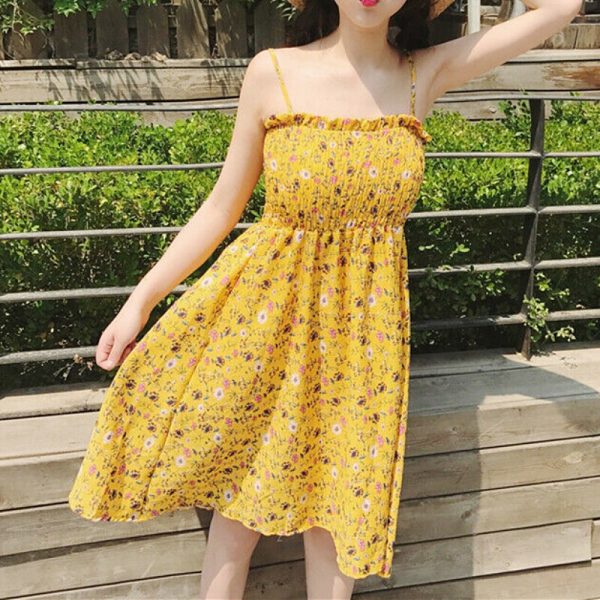 The Best Women's Summer Boho Floral Off Shoulder Mini Dress 2019 New Fashion Ladies Summer Holiday Casual Beach Party Short Sundress Online - Takalr