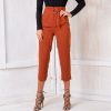 The Best Women’s Wide Leg Elastic High Waist Pants OL Ladies Casual Loose Long Palazzo Stretch Slim Fit Lounge Wear Trousers Online - Takalr