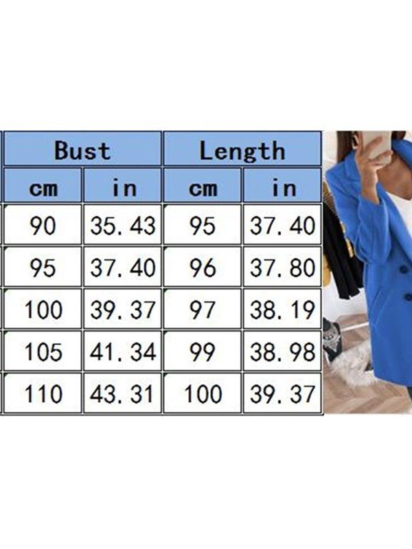 The Best Women's Woolen Warm Trench Coat Thick Jacket Fashion Ladies Autumn Winter Blazer Long Casual Outwear Overcoat 2019 Online - Takalr