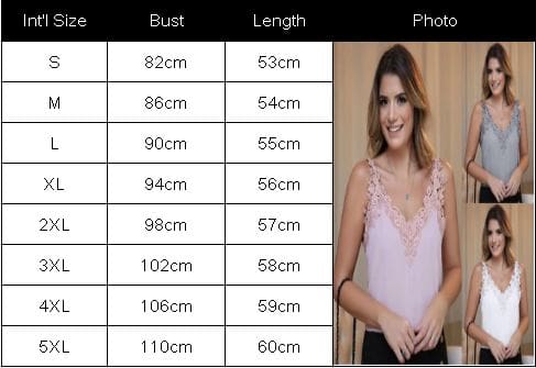 New Fashion Women Summer Lace Vest Sleeveless Loose Camisole Ladies Solid Casual Holiday V-Neck Tank Tops