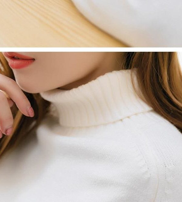 The Best Autumn Winter Cashmere Knitted Women Sweater And Pullover Female Online - Takalr