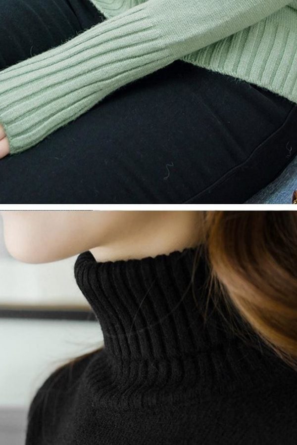 The Best Autumn Winter Cashmere Knitted Women Sweater And Pullover Female Online - Takalr