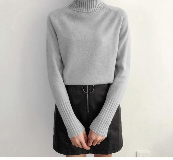 The Best Autumn Winter Cashmere Knitted Women Sweater And Pullover Female Online - Takalr