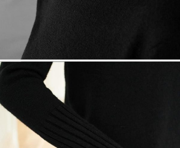 The Best Autumn Winter Cashmere Knitted Women Sweater And Pullover Female Online - Takalr