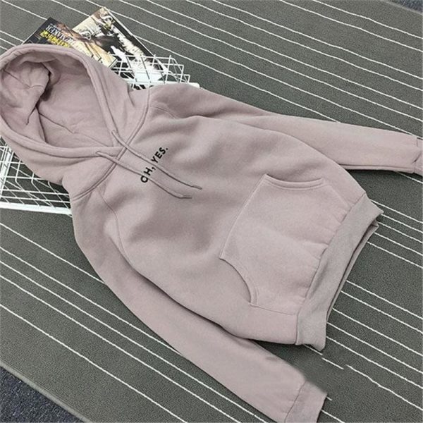 The Best Autumn Winter Fleece Printed Pullover Women Hoodies Sweatshirt Online - Takalr