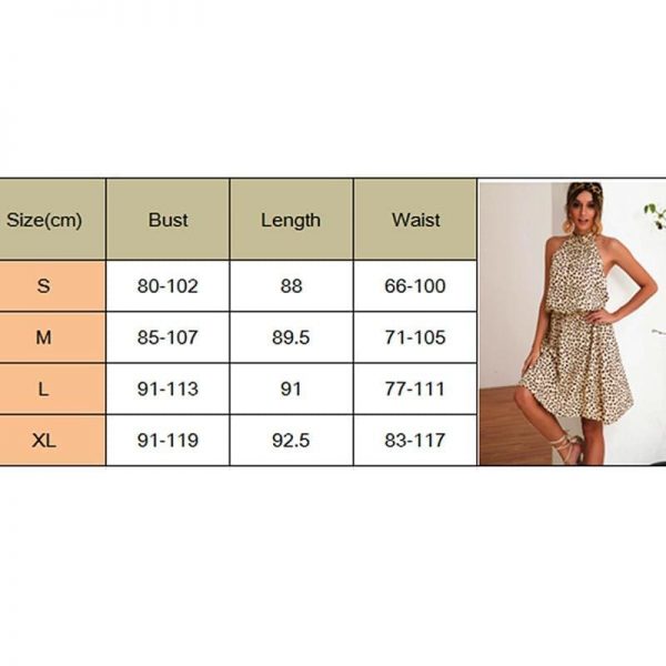 The Best Boho Women Summer Holiday Polka Dot Mini Dress Ladies Casual Halter Neck Sleeveless Loose Summer Beach Sundress Online - Takalr