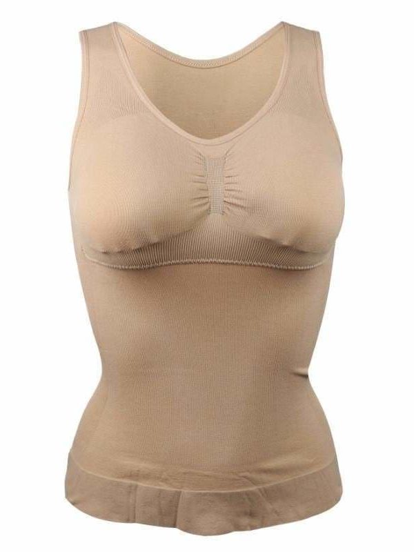 The Best Cami Shaper by Genie Sport long vest Women running Tank Top Underwear Online - Takalr