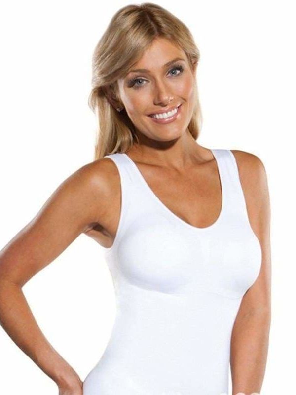 The Best Cami Shaper by Genie Sport long vest Women running Tank Top Underwear Online - Takalr