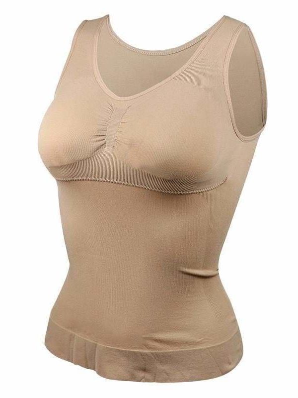 The Best Cami Shaper by Genie Sport long vest Women running Tank Top Underwear Online - Takalr