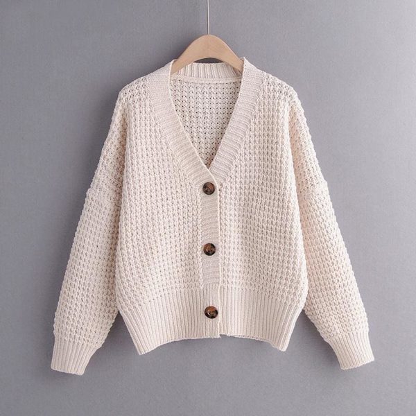 The Best Cardigan Sweater Women Clothes knitted fall Sweaters Online - Takalr