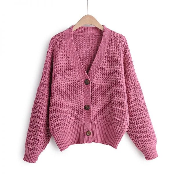 The Best Cardigan Sweater Women Clothes knitted fall Sweaters Online - Takalr