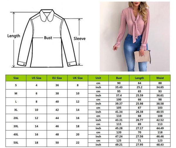 The Best Chiffon Blouses Women 2019 Autumn Fashion Long Sleeve V-neck  Blouse Online - Takalr