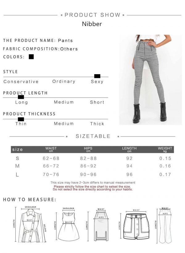 The Best Cotton Comfortable Women Plaid Pants Side Stripe Casual Elastic Pants Online - Takalr