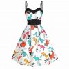 The Best Dinosaur Print Dual Strap Dress Online - Source Silk