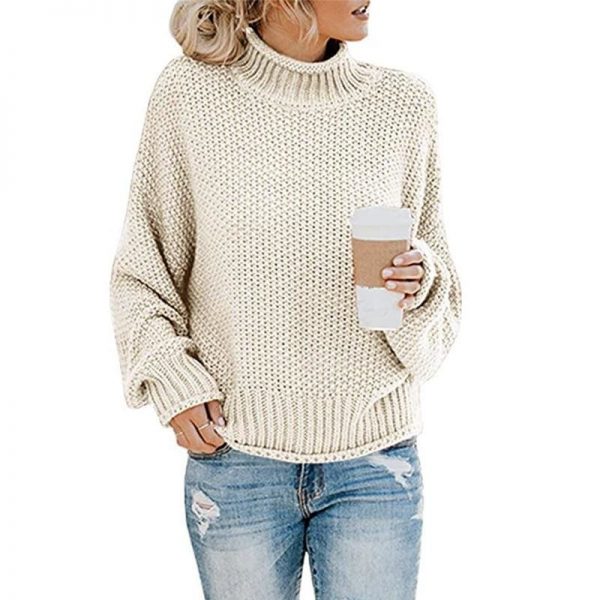 The Best Elegant Sweater Pullovers Women Autumn Winter Warm Lose Pullovers Online - Takalr